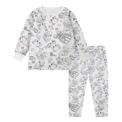 JHB ColorDream™ Pyjama Set – Kleur je eigen raketavontuur!