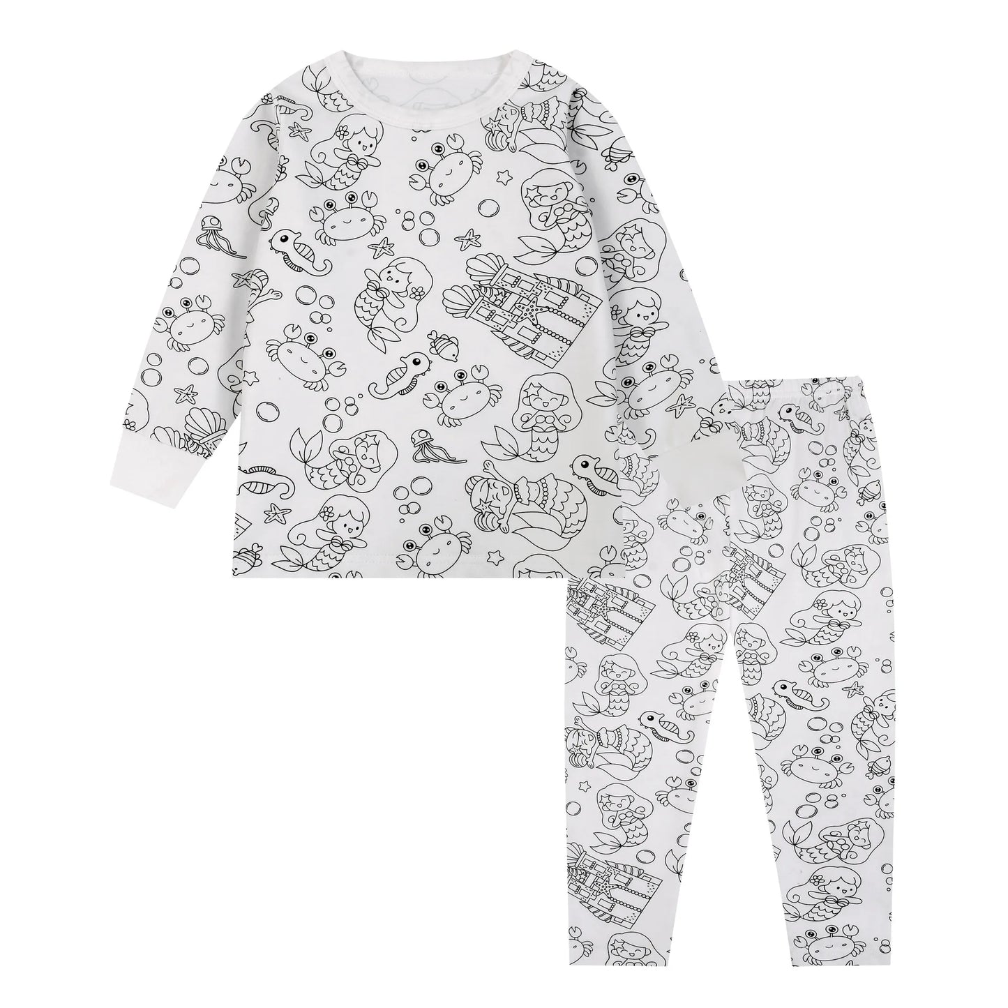 JHB ColorDream™ Pyjama Set – Kleur je eigen raketavontuur!