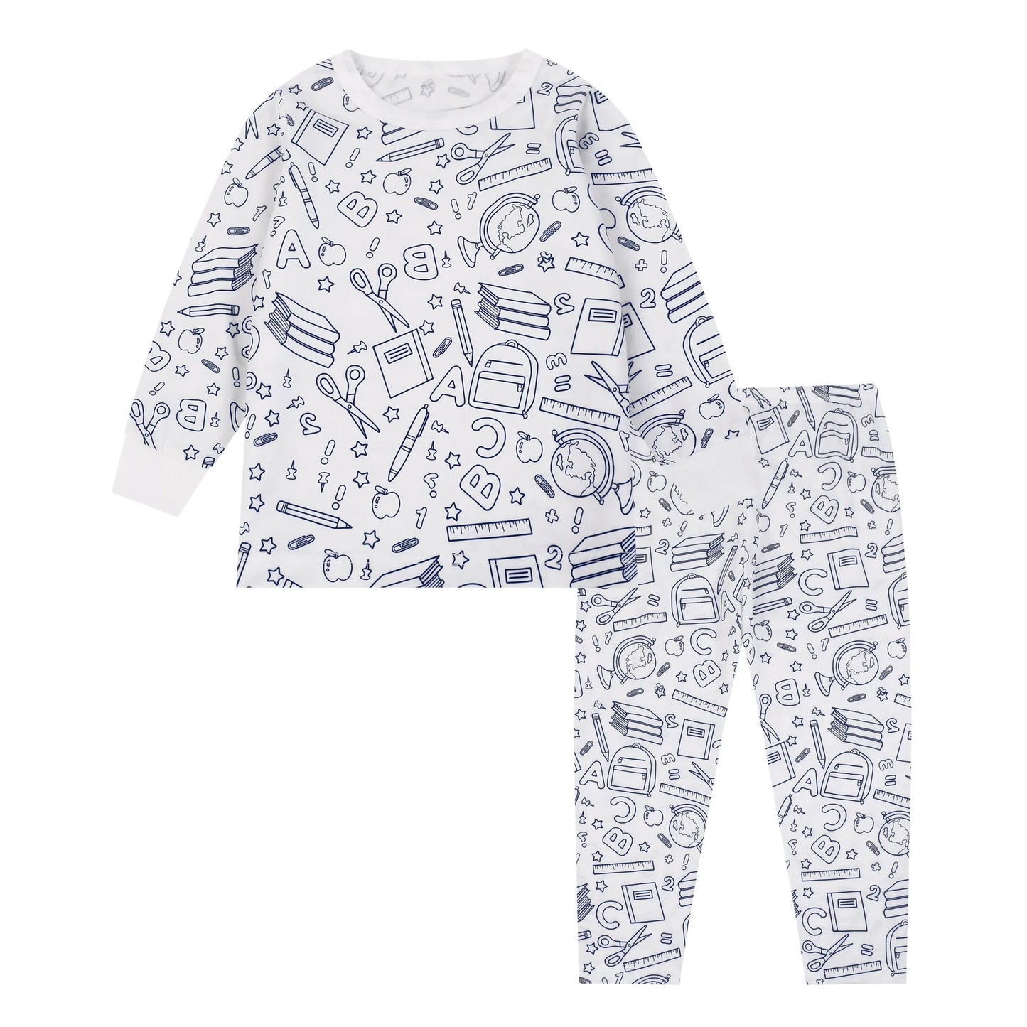 JHB ColorDream™ Pyjama Set – Kleur je eigen raketavontuur!